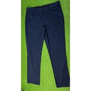Ghost Golf Performance Pants 36 X 32 Navy Lightweight Chinos Preppy Golf Slacks
